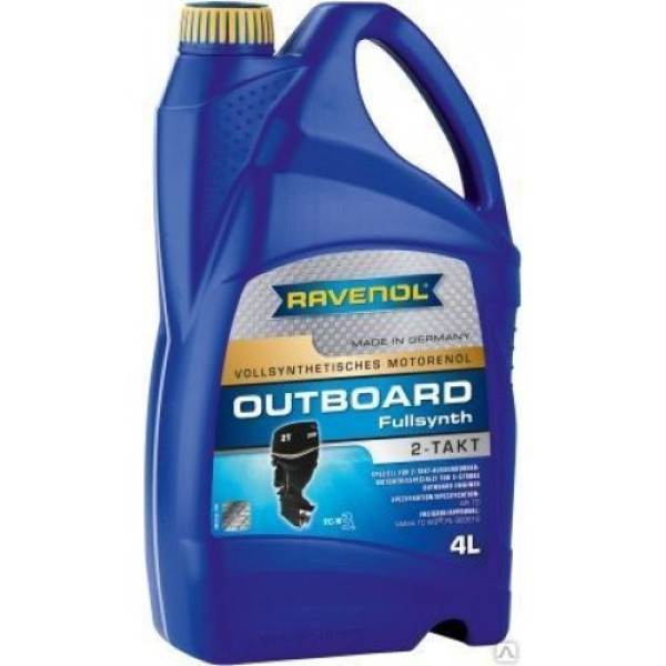Масло RAVENOL Outboardoel 2T Mineral 4 л в Кирове