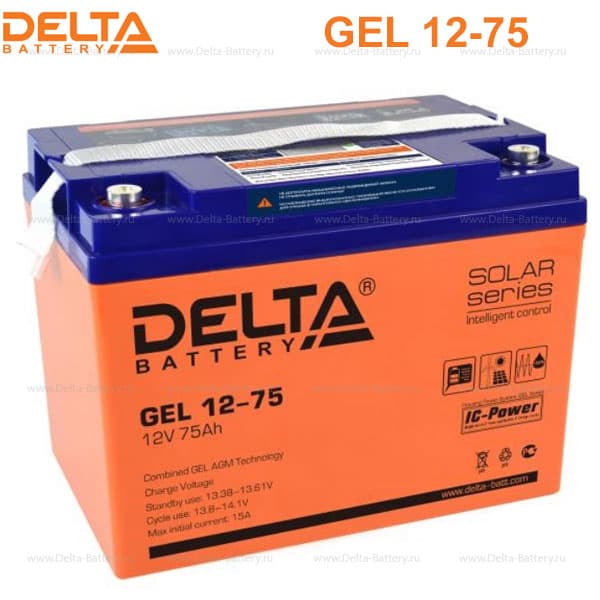 Аккумуляторная батарея Delta GEL 12-75 в Кирове