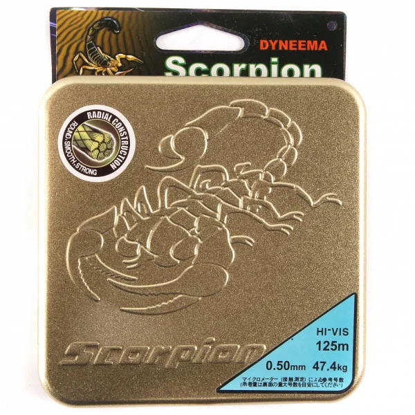 Шнур плетеный Scorpion 0,10 мм 125 метров в Кирове