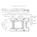 Надувная лодка Фрегат M430FM Light Jet в Кирове