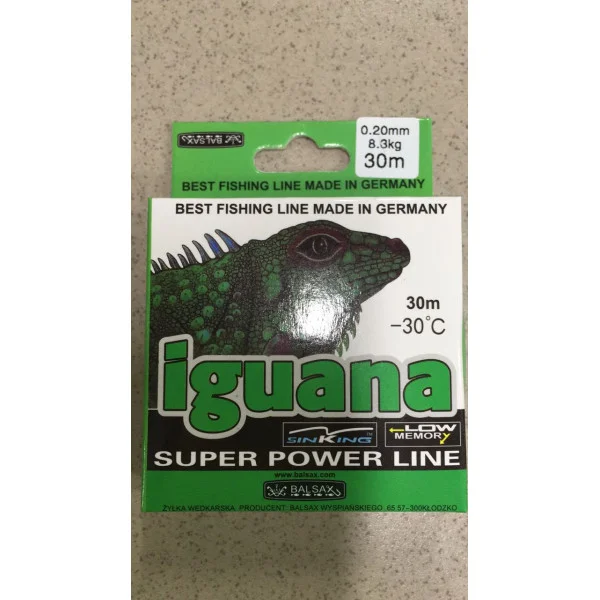 Леска зимняя Iguana -30C 30 м. 0,10 мм в Кирове